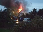 Scheunenbrand in Herrmannsacker (Foto: K. Ickes)