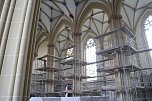 Sanierungsarbeiten im Dom zum Heiligen Kreuz (Foto: Angelo Glashagel)