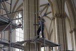 Sanierungsarbeiten im Dom zum Heiligen Kreuz (Foto: Angelo Glashagel)