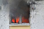 Lagerhallenbrand in Kleinfurra (Foto: privat)