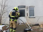 Brand in leerstehendem Wohnhaus (Foto: nnz)