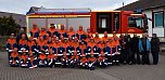 Neue Jacken für den Feuerwehr-Nachwuchs... (Foto: privat) Neue Jacken für den Feuerwehr-Nachwuchs... (Foto: privat)