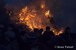 Osterfeuer in Krimderode (Foto: S. Tetzel)