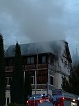 Feuer im ehemaligen Sanatorium (Foto: privat)