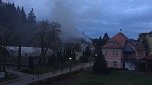 Feuer im ehemaligen Sanatorium (Foto: privat)