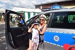 Die Polizei kam zu Besuch nach Auleben (Foto: privat) Die Polizei kam zu Besuch nach Auleben (Foto: privat)