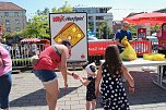Knax-Kinderfest auf dem Parkplatz der Kreissparkasse Nordhausen (Foto: Angelo Glashagel) Knax-Kinderfest auf dem Parkplatz der Kreissparkasse Nordhausen (Foto: Angelo Glashagel)