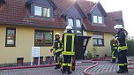 Dachgeschoss in Neustadt brannte (Foto: Ch. Burkert)