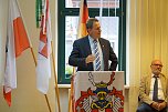 Verabschiedung von Ellrichs B&uuml;rgermeister Matthias Ehrhold.  (Foto: Susanne Schedwill)