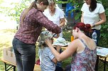 Zum Sommerfest konnte man sich am Familienzentrum gleich &uuml;ber zwei gro&szlig;z&uuml;gige Spenden freuen (Foto: Angelo Glashagel)
