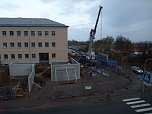 Umbau l&auml;uft (Foto: F. Kr&ouml;n)