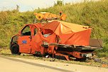 Ein Toter bei Unfall auf der A 38 (Foto: S. Dietzel) Ein Toter bei Unfall auf der A 38 (Foto: S. Dietzel)
