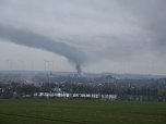 Dicke Rauchschwaden &uuml;ber Greu&szlig;en (Foto: privat)