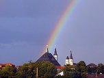 Regenbogen über Nordhausen (Foto: Bernd Thielbeer) Regenbogen über Nordhausen (Foto: Bernd Thielbeer)