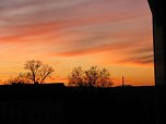 Sonnenuntergang in Nordhausen (Foto: P. Blei)