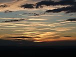 Abendstimmung auf dem Hohnstein (Foto: Ch. Burkert)