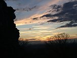 Abendstimmung auf dem Hohnstein (Foto: Ch. Burkert)