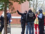 Gro&szlig;einsatz der Polizei (Foto: nnz)