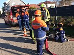 Früh übt sich, wer ein Löschmeister werden will (Foto: Ch. Burkert) Früh übt sich, wer ein Löschmeister werden will (Foto: Ch. Burkert)