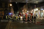 Dachstuhlbrand in Sondershausen (Foto: Karl-Heinz Herrmann)