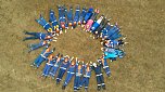 Hand in Hand f&uuml;r eine gro&szlig;e Sache... (Foto: Jugendfeuerwehren der Gemeinde Harztor)