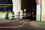 Schuppenbrand in der Bochumer Stra&szlig;e (Foto: privat)