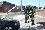 Auto brannte auf Rastplatz aus (Foto: S. Dietzel)