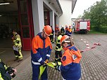 Leistungsprüfung der Jugendfeuerwehren (Foto: privat) Leistungsprüfung der Jugendfeuerwehren (Foto: privat)