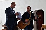 B&uuml;rgermeister Pasenow und Pfarrer Lenz (Foto: nnz)