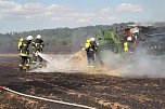 Brand in Neuheide (Foto: Silvio Dietzel)
