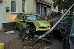 Unfall in der Bochumer Straße in Nordhausen (Foto: S. Dietzel) Unfall in der Bochumer Straße in Nordhausen (Foto: S. Dietzel)