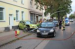 Unfall in der Bochumer Straße in Nordhausen (Foto: S. Dietzel) Unfall in der Bochumer Straße in Nordhausen (Foto: S. Dietzel)