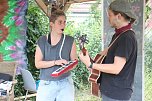 Sommerkonzert im Gemeinschaftsgarten (Foto: Angelo Glashagel)