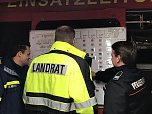 Landrat Matthias Jendricke bedankt sich bei allen Helfern (Foto: Pressestelle Landratsamt Nordhausen)