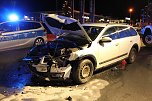 Crash auf der Kreuzung (Foto: S. Dietzel)