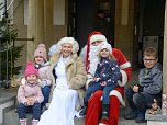 Hinter dem 24. Fenstert&uuml;rchen verbarg sich heute morgen der Weihnachtsmann h&ouml;chstpers&ouml;nlich (Foto: Theater Nordhausen/Loh-Orchester Sondershausen GmbH)