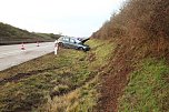 Unfall auf der A 38 (Foto: S. Dietzel)