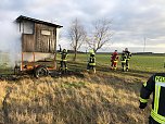 Brandstiftung (Foto: FFW Greußen) Brandstiftung (Foto: FFW Greußen)