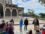 Die Reisenden aus Nordhausen besuchten den Berg der Seligpreisungen (Foto: Ivonne Stechardt-Lauer) Die Reisenden aus Nordhausen besuchten den Berg der Seligpreisungen (Foto: Ivonne Stechardt-Lauer)