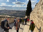 Die Reisegruppe aus Nordhausen begab sich auf Spurensuche in Jerusalem, Bethlehem und Bet Schemesch (Foto: Ivonne Stechardt-Lauer)