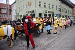 Rosenmontag auf dem Markt Sondershausen (Foto: Karl-Heinz Herrmann)