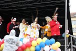 Rosenmontag auf dem Markt Sondershausen (Foto: Karl-Heinz Herrmann)