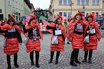 Rosenmontag auf dem Markt Sondershausen (Foto: Karl-Heinz Herrmann)