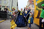 Rosenmontag auf dem Markt Sondershausen (Foto: Karl-Heinz Herrmann)