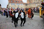 Rosenmontag auf dem Markt Sondershausen (Foto: Karl-Heinz Herrmann)