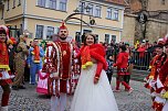 Rosenmontag auf dem Markt Sondershausen (Foto: Karl-Heinz Herrmann)