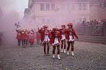 Rosenmontag auf dem Markt Sondershausen (Foto: Karl-Heinz Herrmann)