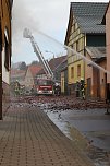 Dachstuhlbrand in W&uuml;lfingerode (Foto: S. Dietzel)