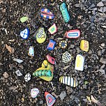 Bunte Steine gegen den grauen Alltag (Foto: Jenifer Kolditz)