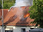 Wohnhaus brannte in Ilfeld (Foto: privat)